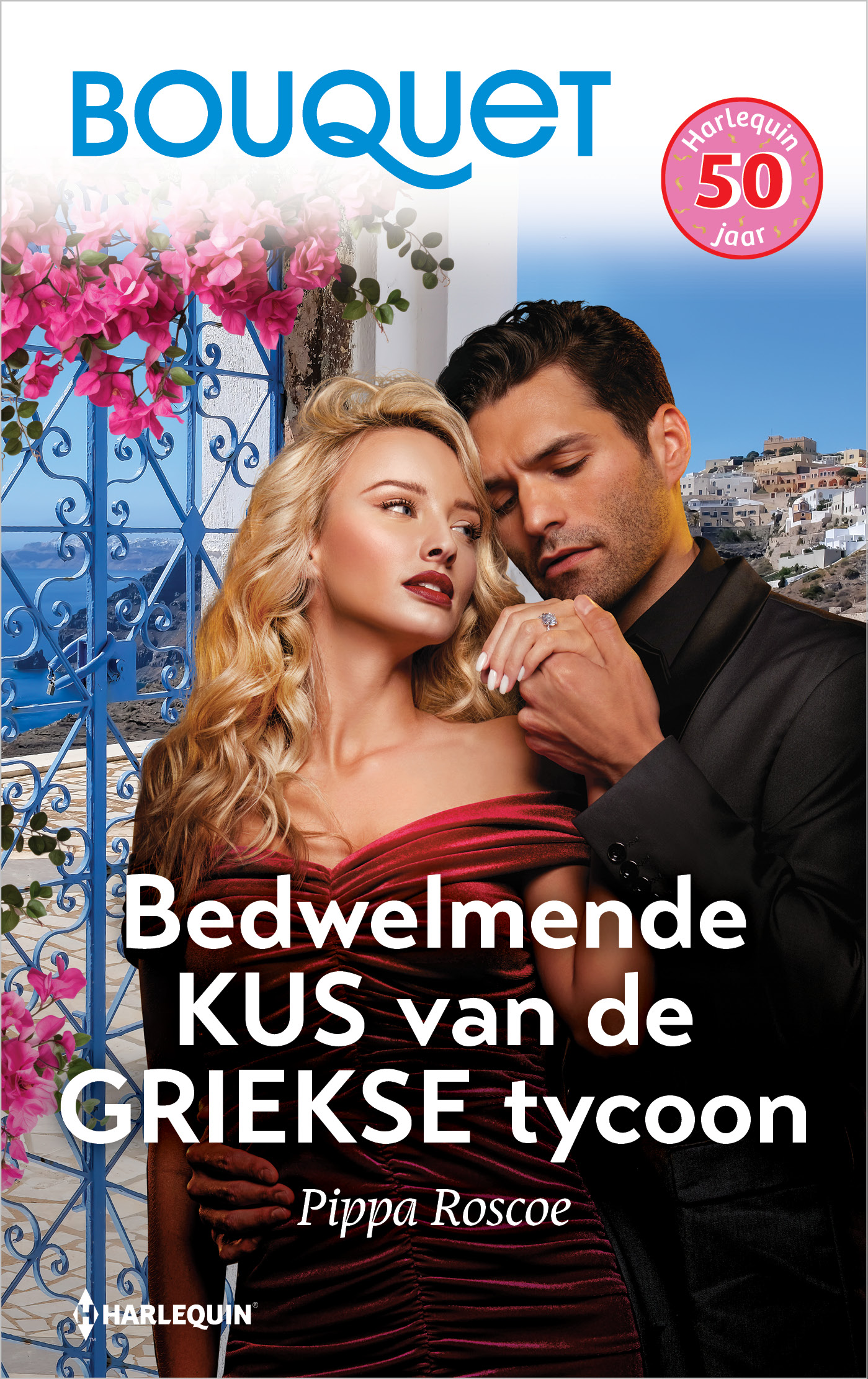 Omslag van Bedwelmende kus van de Griekse tycoon
