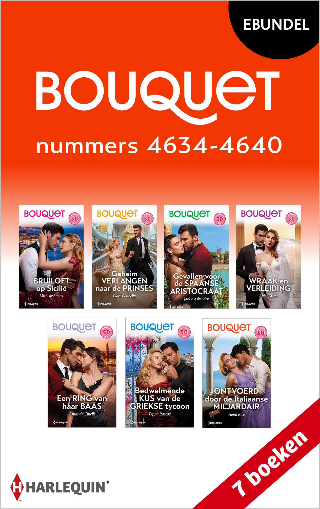 Omslag van Bouquet e-bundel nummers 4634 - 4640