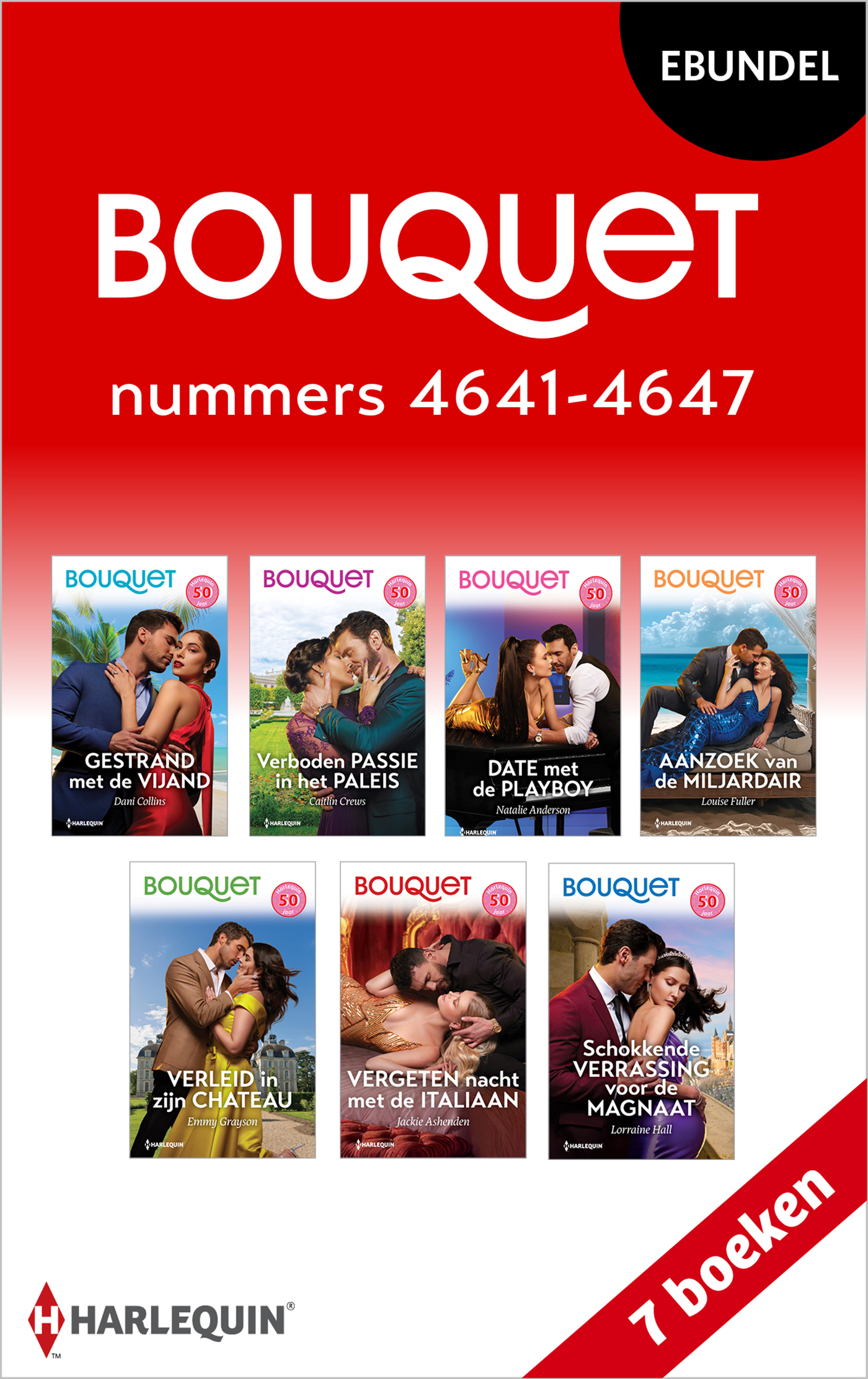 Omslag van Bouquet e-bundel nummers 4641 - 4647