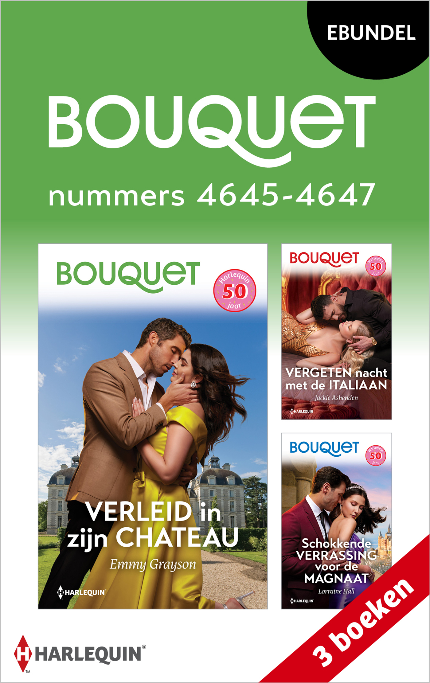 Omslag van Bouquet e-bundel nummers 4645 - 4647