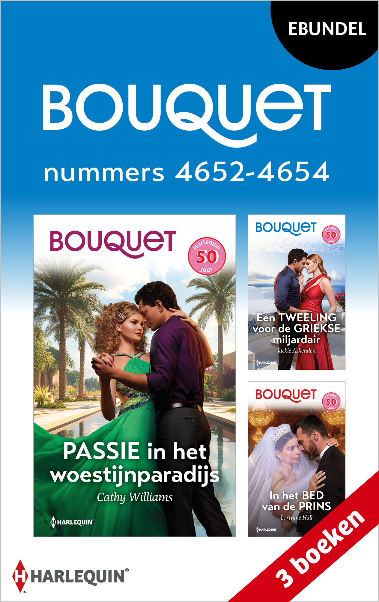 Omslag van Bouquet e-bundel nummers 4652 - 4654