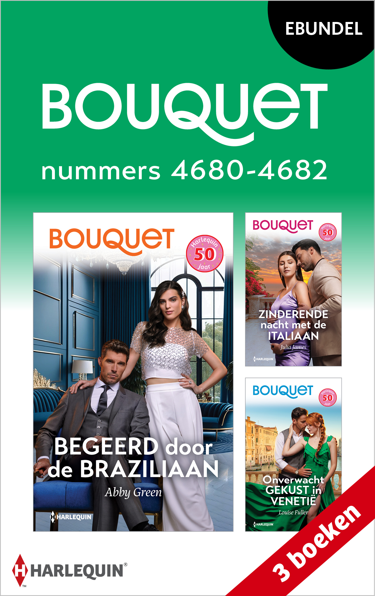 Omslag van Bouquet e-bundel nummers 4680 - 4682