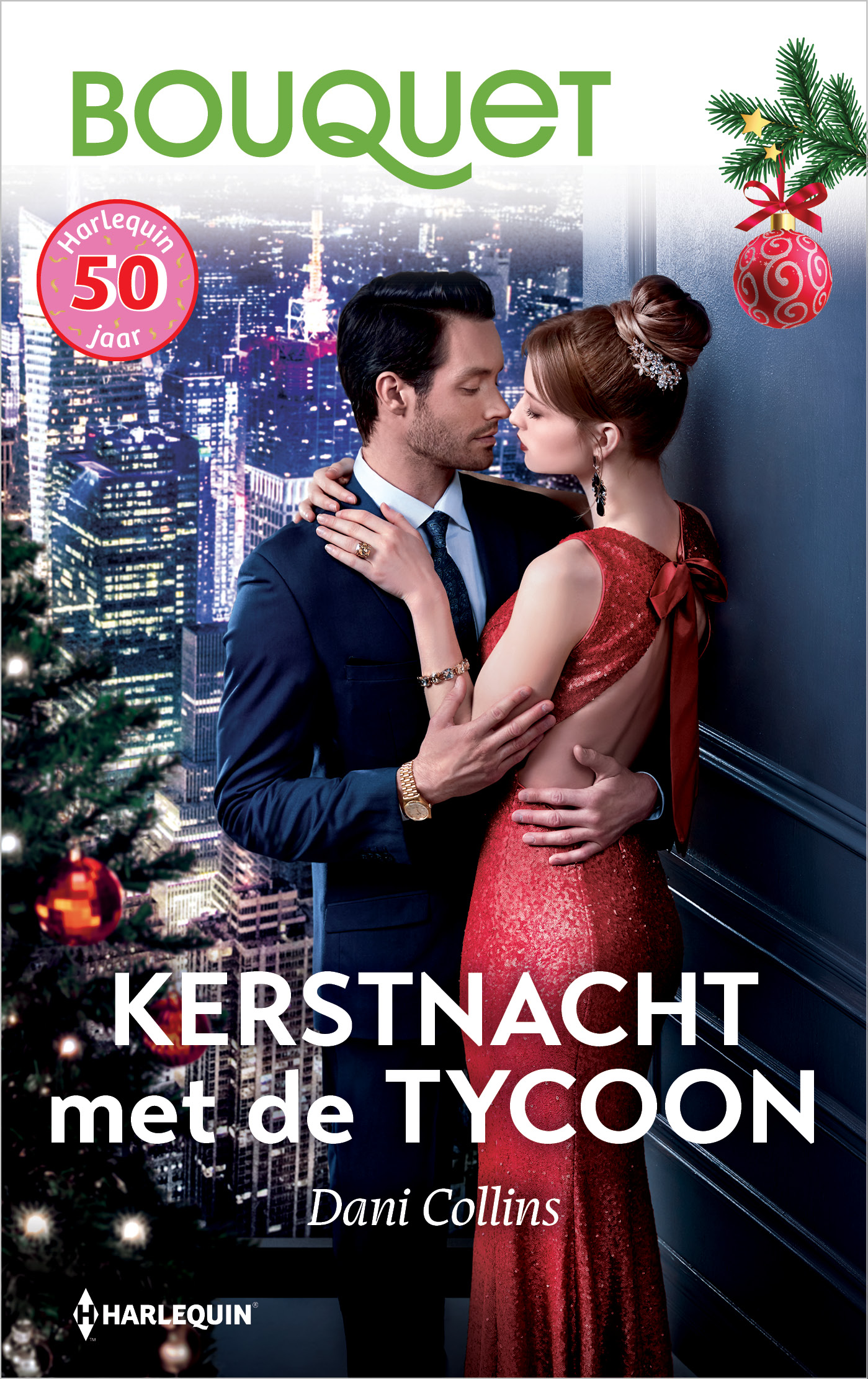 Omslag van Kerstnacht met de tycoon