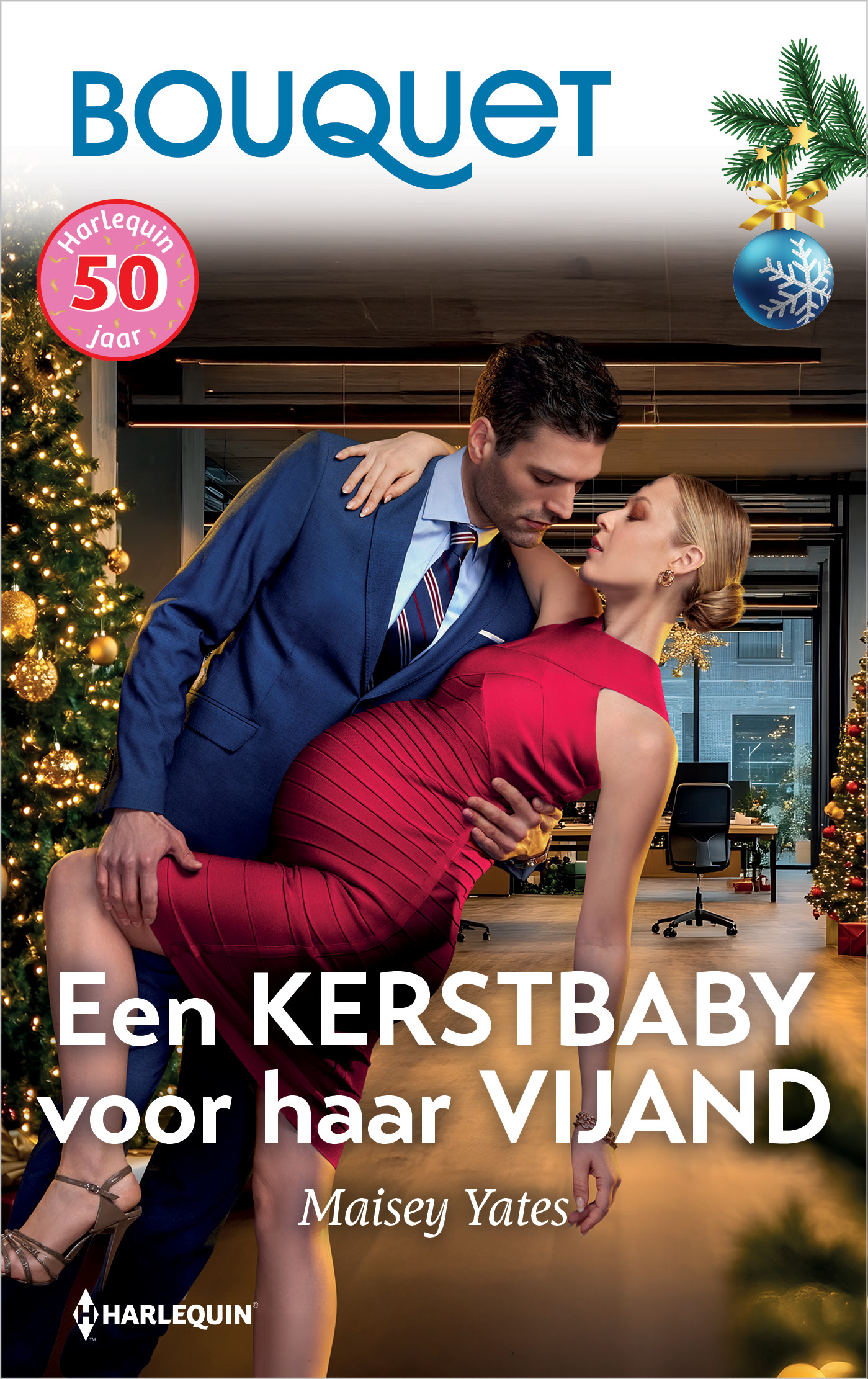 Omslag van Een kerstbaby voor haar vijand