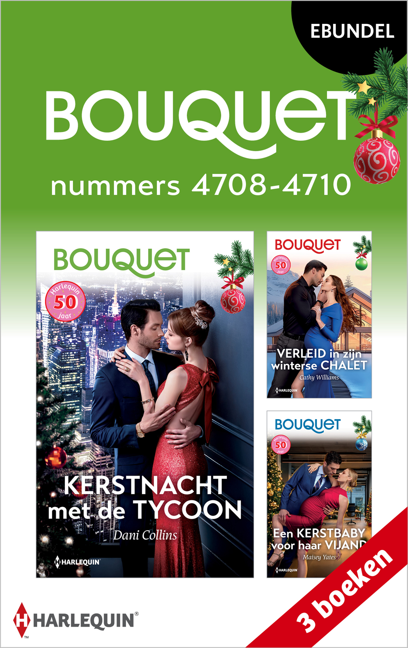 Omslag van Bouquet e-bundel nummers 4708 - 4710