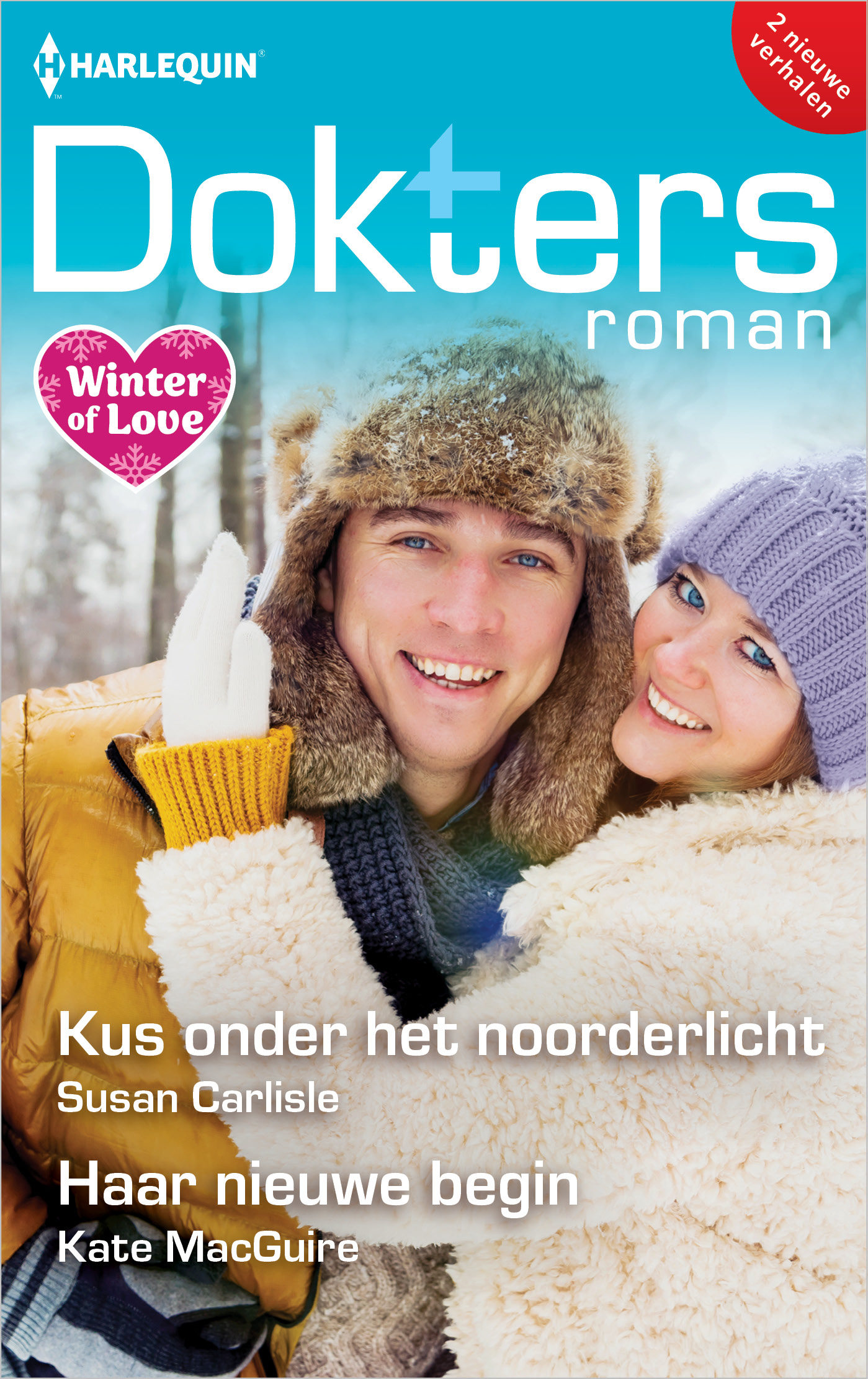 Omslag van Kus onder het noorderlicht / Haar nieuwe begin