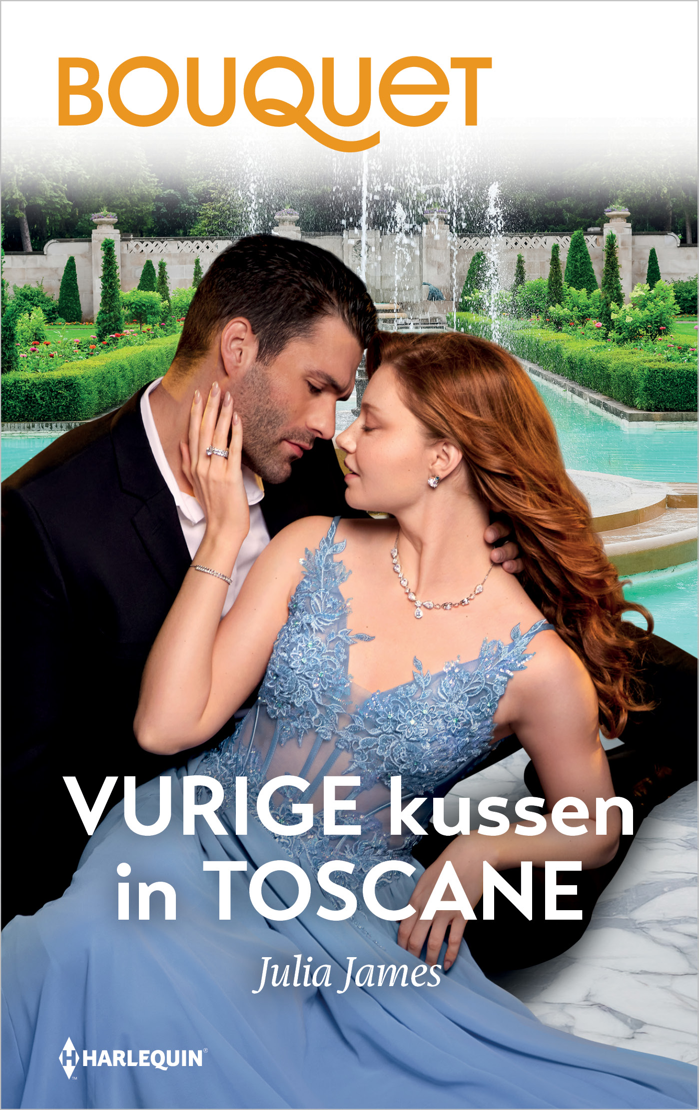 Omslag van Vurige kussen in Toscane