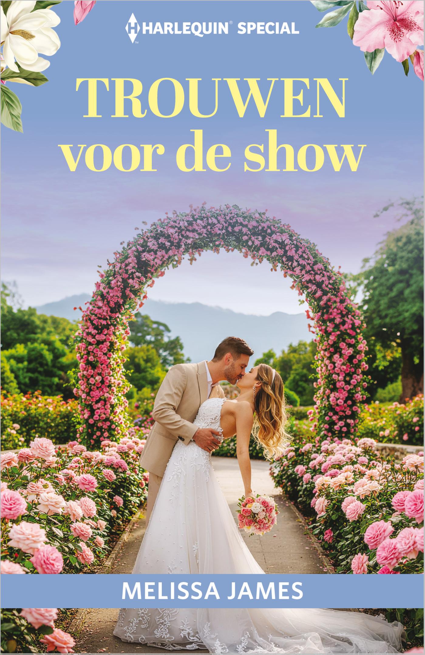 Omslag van Trouwen voor de show