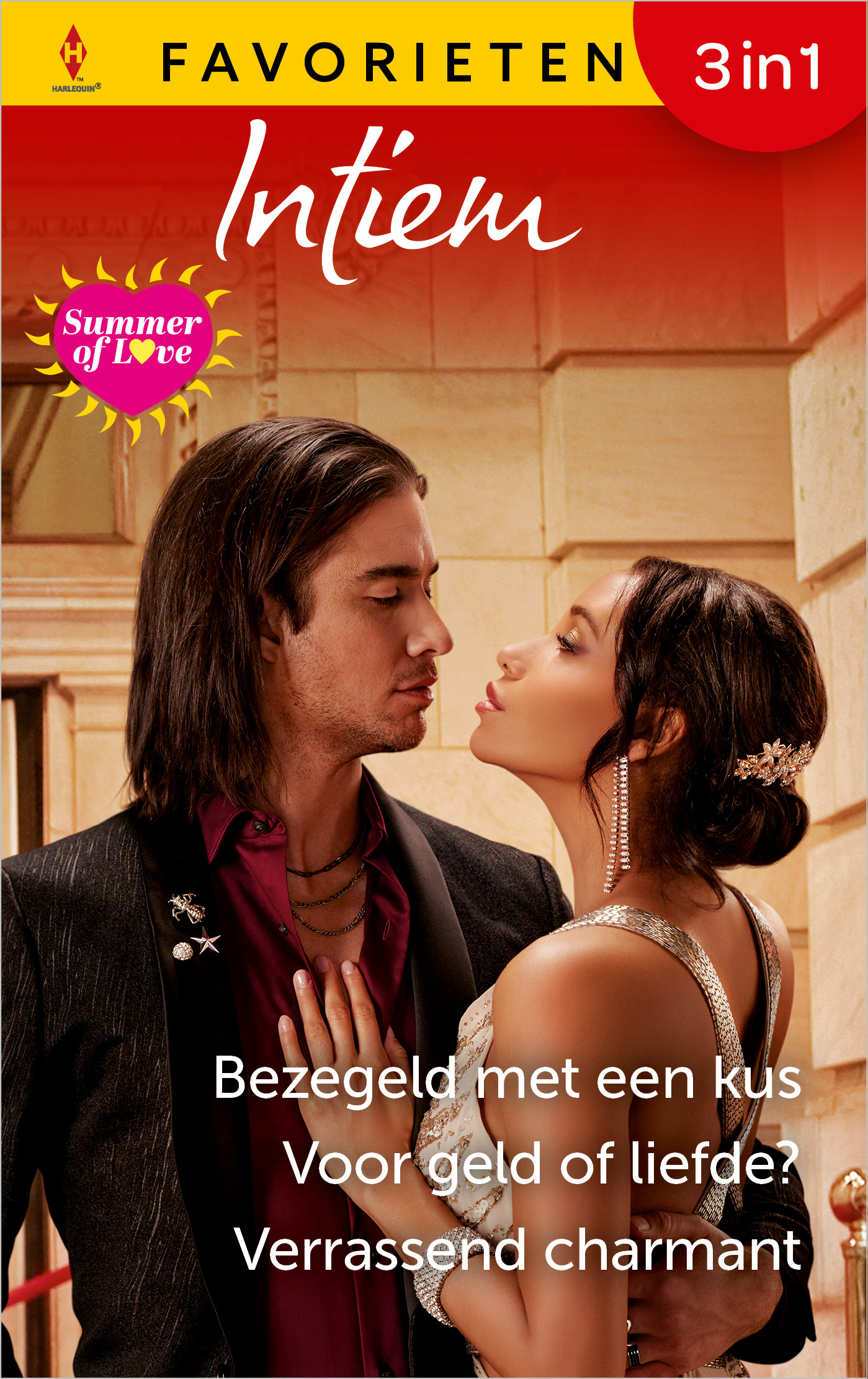 Omslag van Bezegeld met een kus / Voor geld of liefde? / Verrassend charmant
