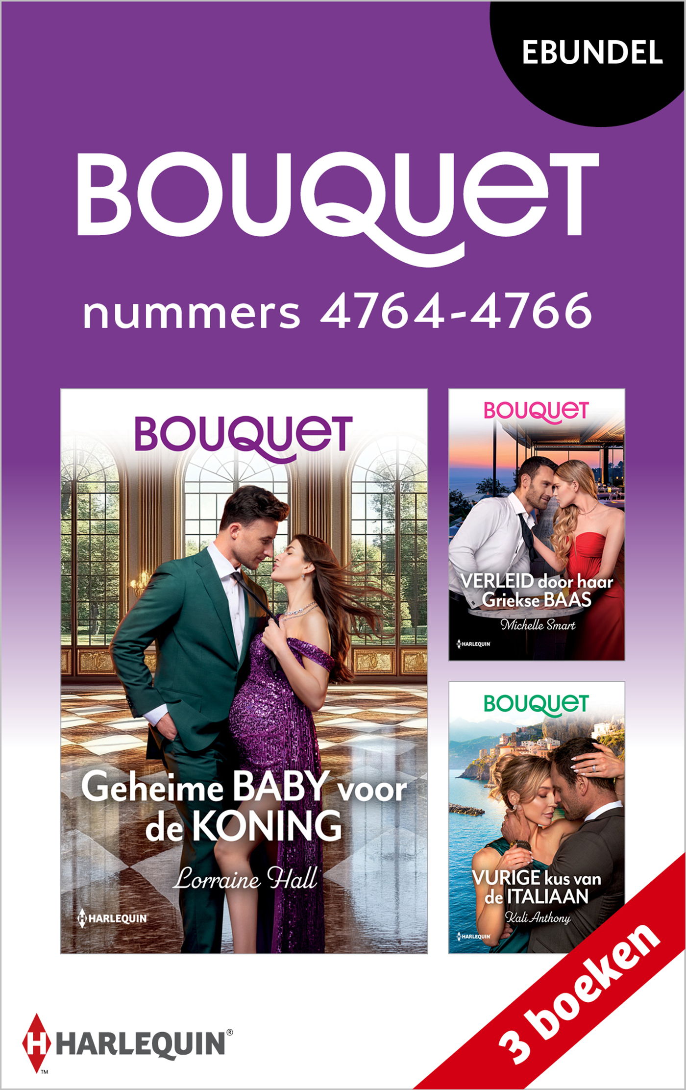 Omslag van Bouquet e-bundel nummers 4764 - 4766