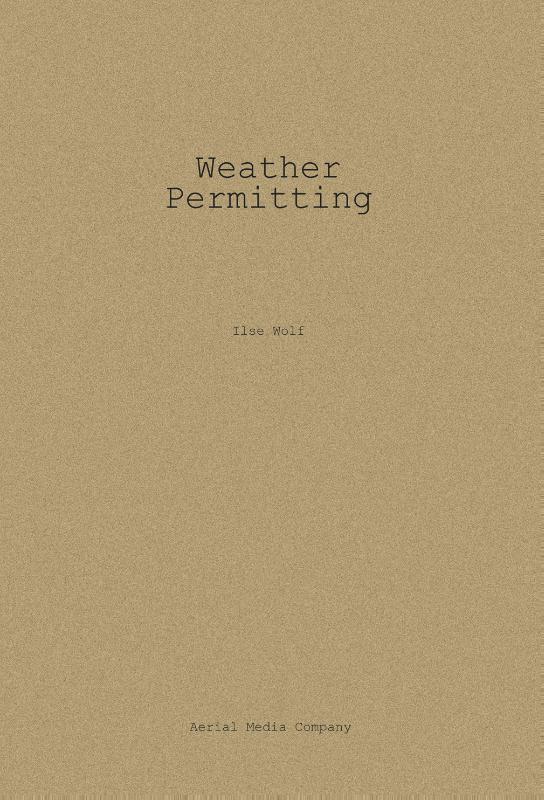 Omslag van Weather permitting