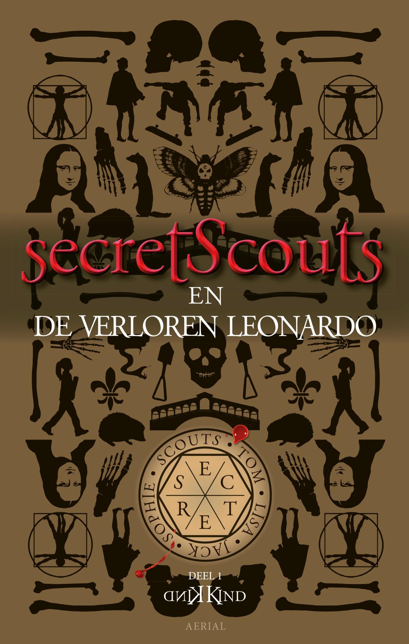 Omslag van Secret Scouts en de verloren Leonardo