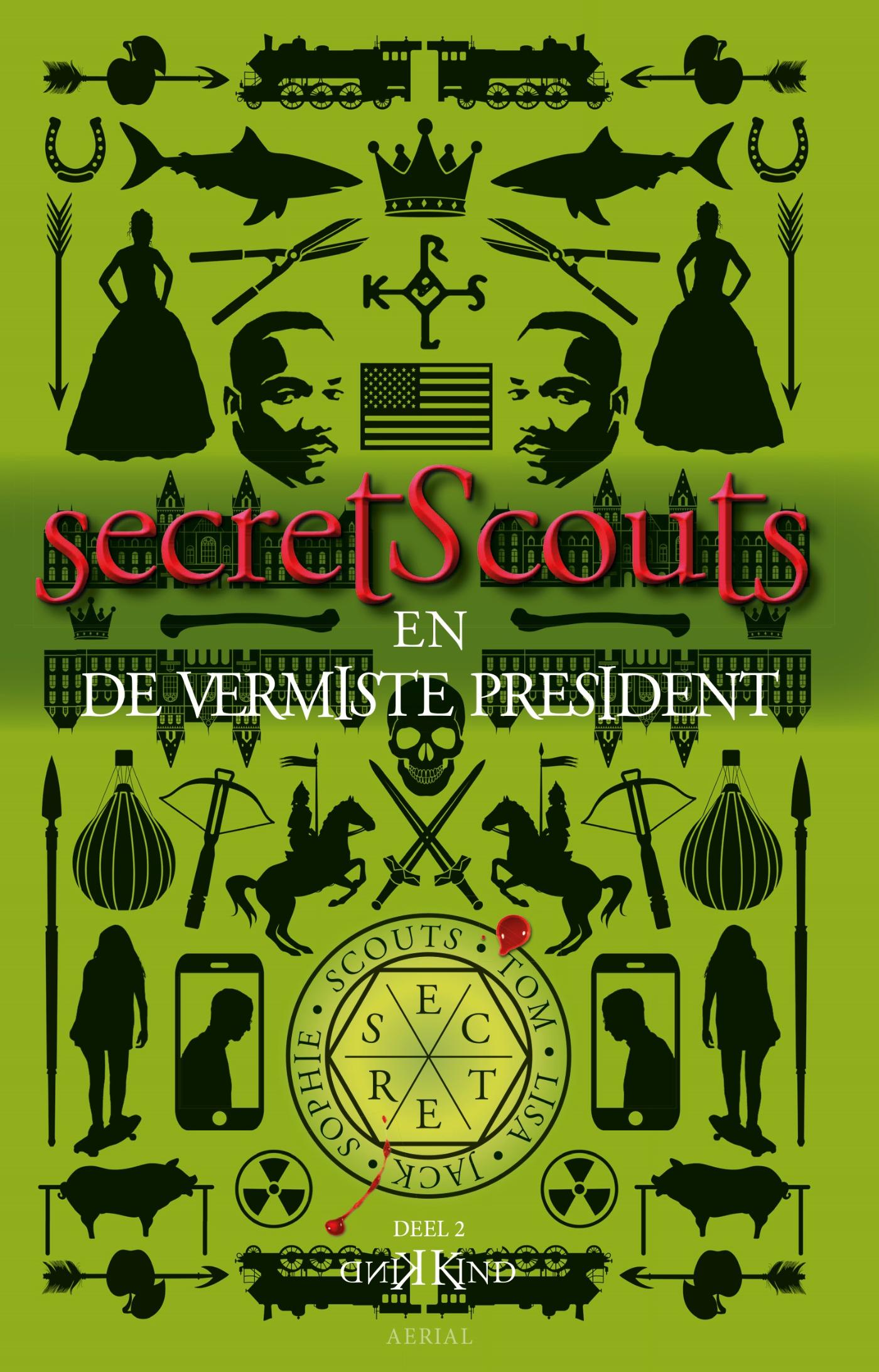 Omslag van Secret Scouts en de vermiste President