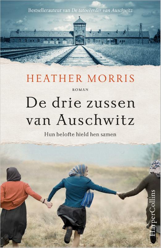 Omslag van De drie zussen van Auschwitz - backcard à 6 ex.