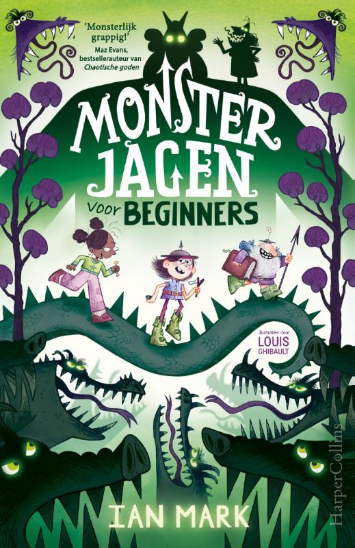 Omslag van Monsterjagen voor beginners - backcard à 6 ex.
