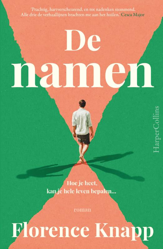 Omslag van De namen - backcard à 6 ex.