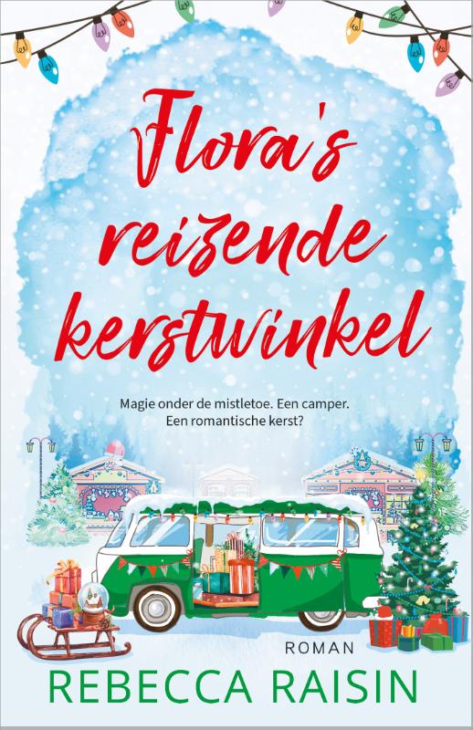 Omslag van Flora’s reizende kerstwinkel
