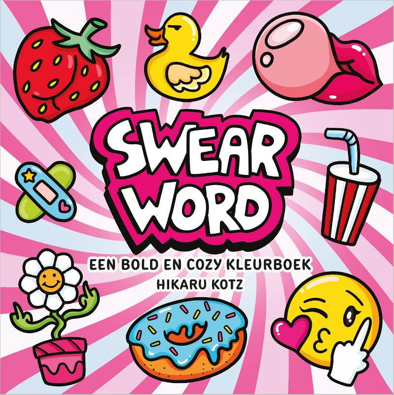 Omslag van Swear Word – een bold en cozy kleurboek