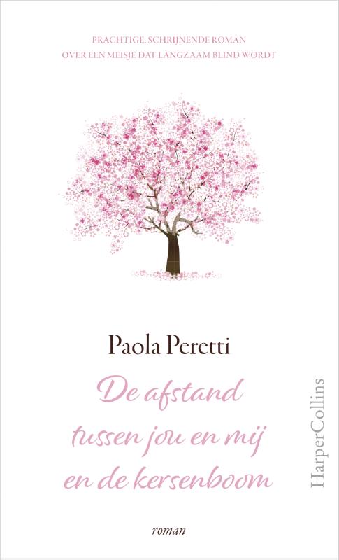 Omslag van De afstand tussen jou en mij en de kersenboom