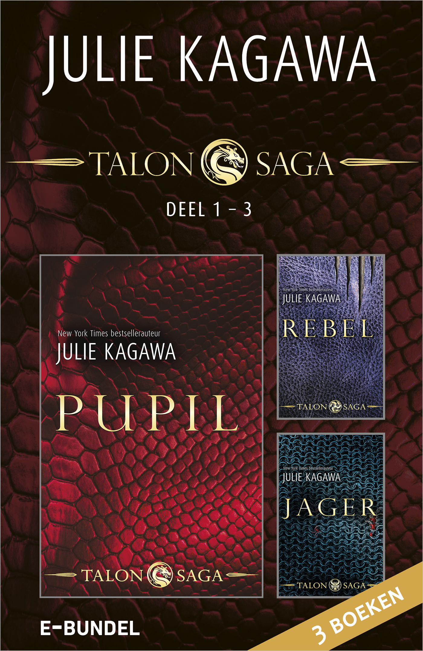 Omslag van Talon-saga deel 1-3