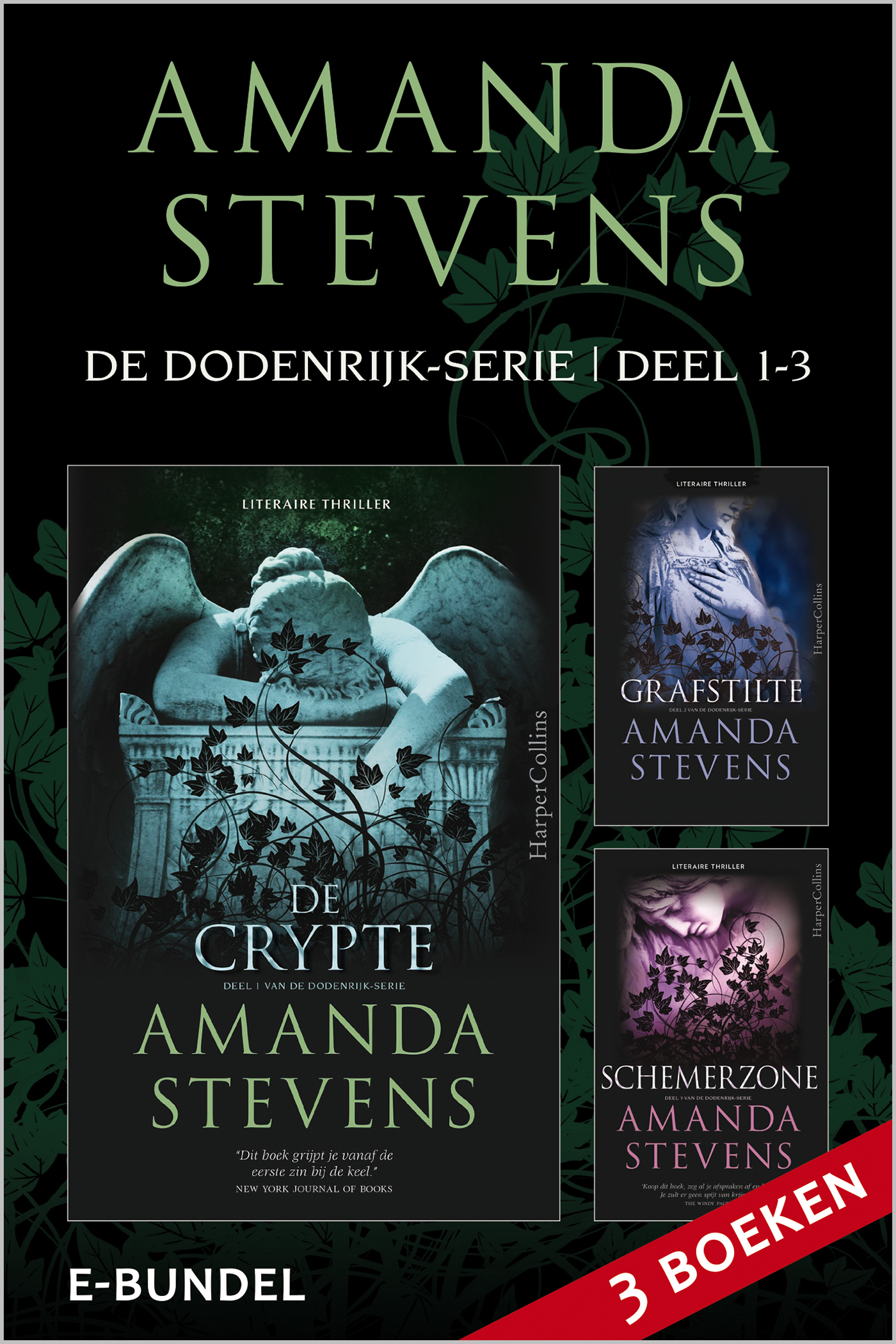 Omslag van De Dodenrijk-serie (3-in-1)