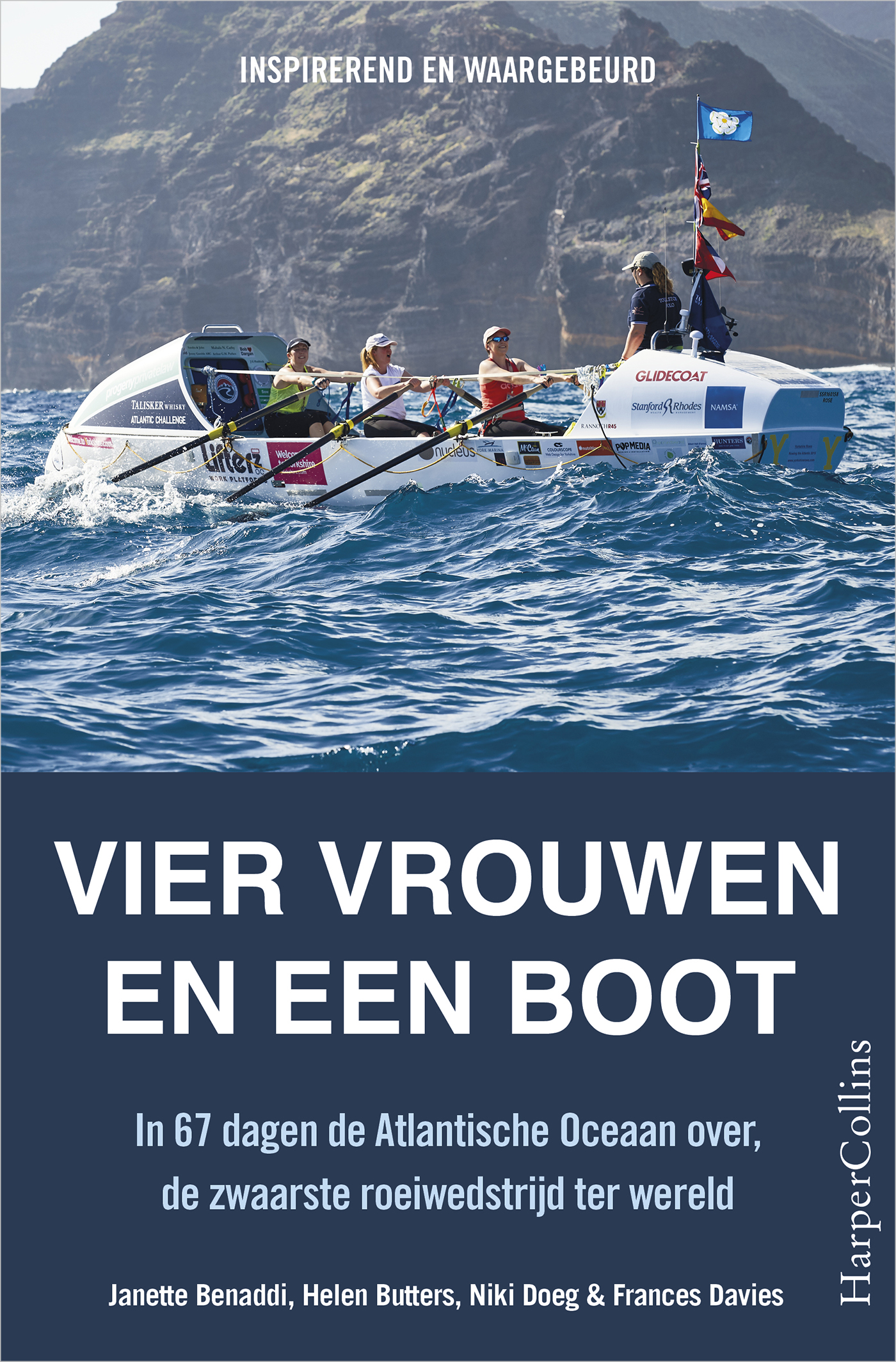 Omslag van Vier vrouwen en een boot
