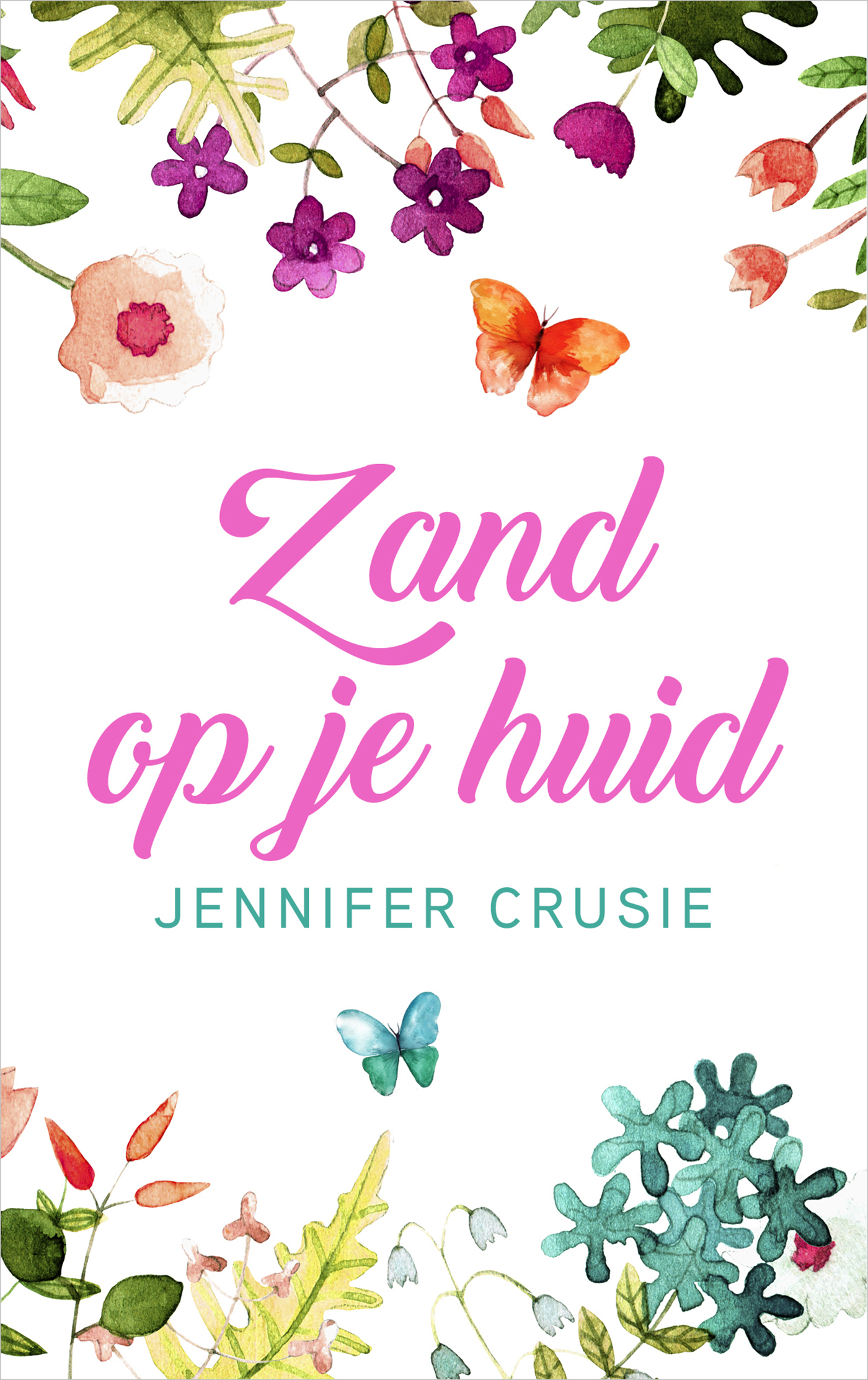 Omslag van Zand op je huid
