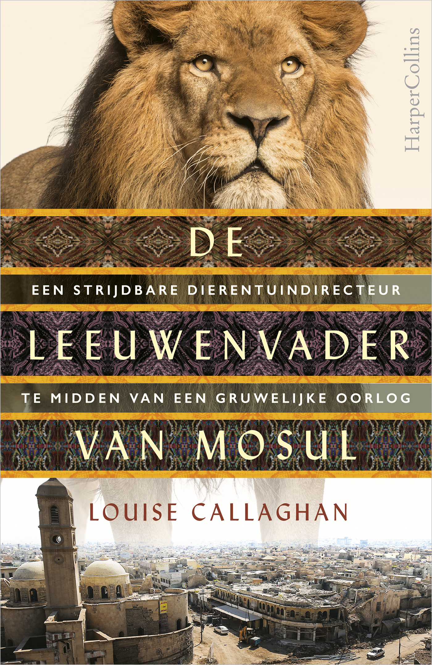 Omslag van De leeuwenvader van Mosul