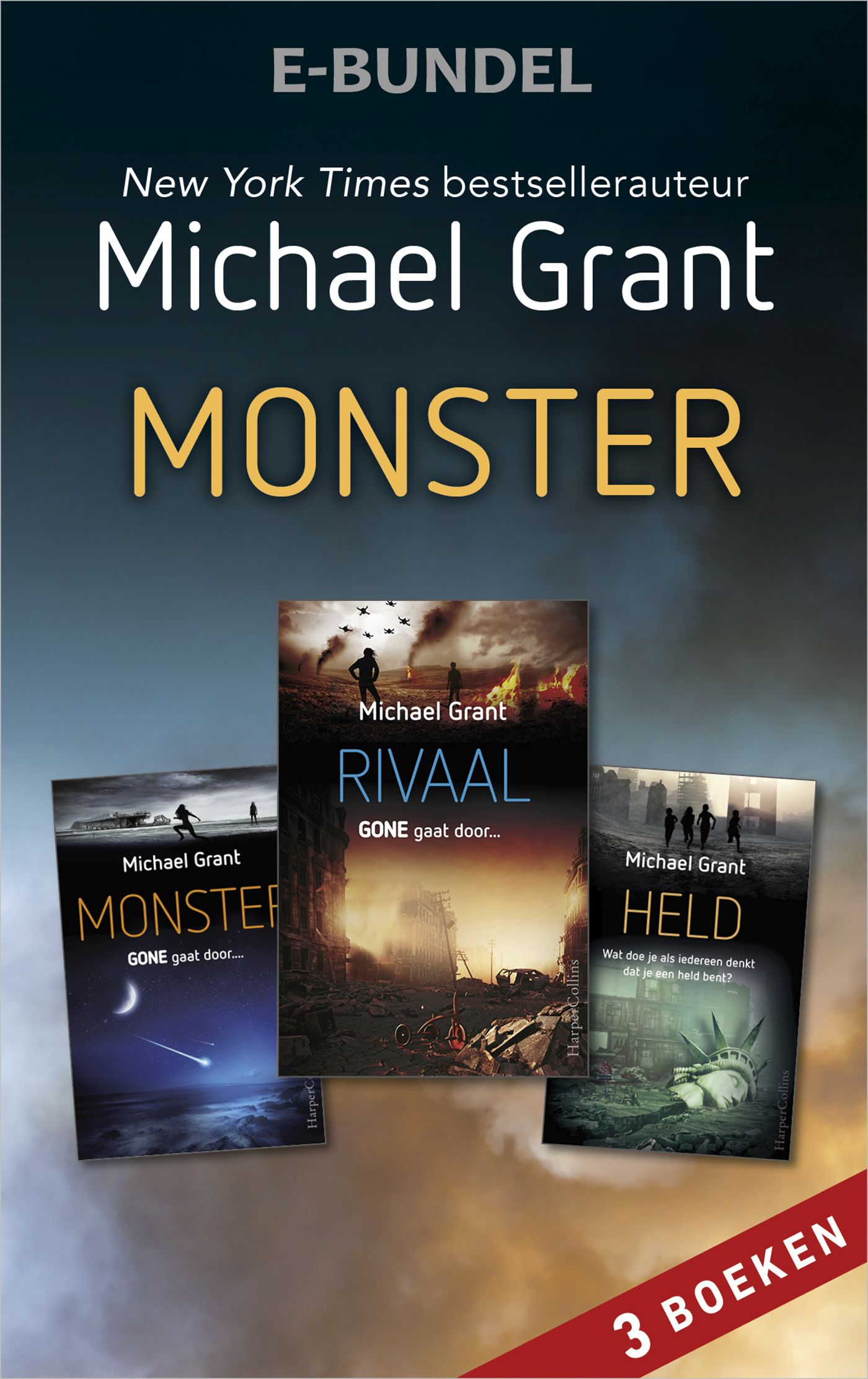 Omslag van Monster - trilogie