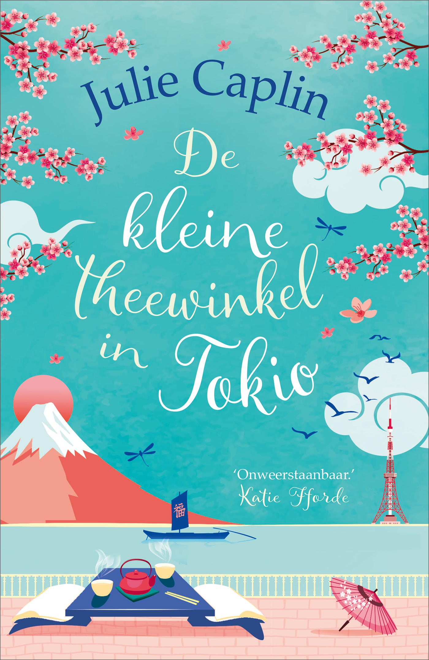 Omslag van De kleine theewinkel in Tokio