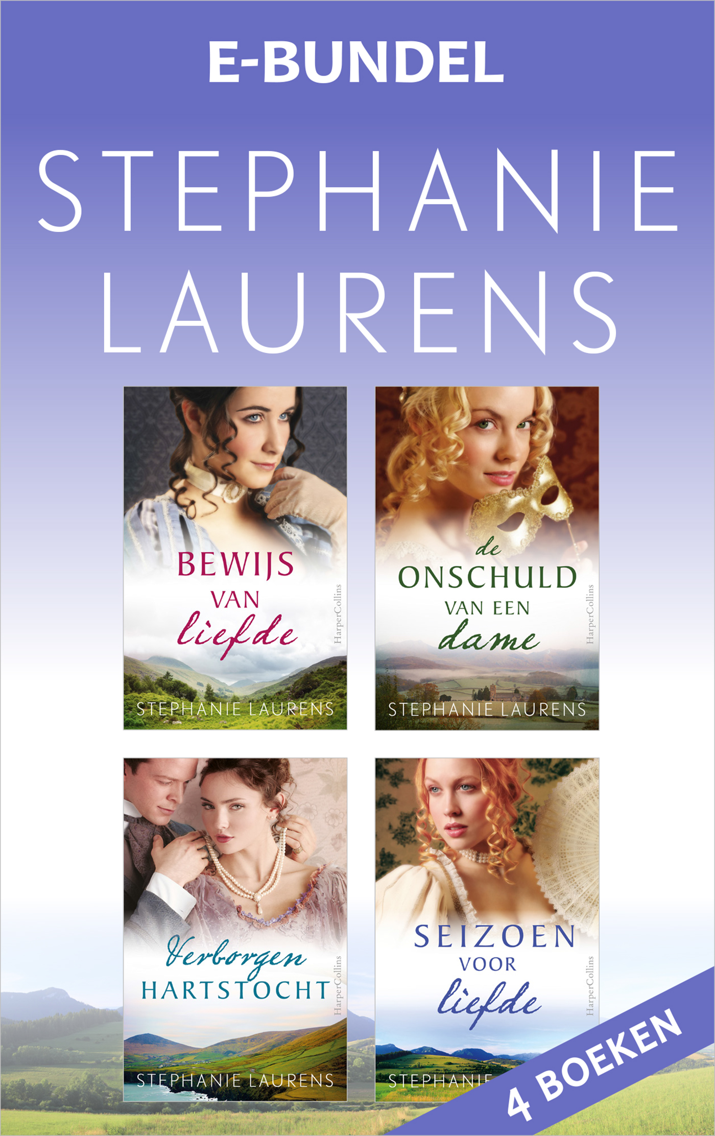 Omslag van Stephanie Laurens e-bundel 4-in-1