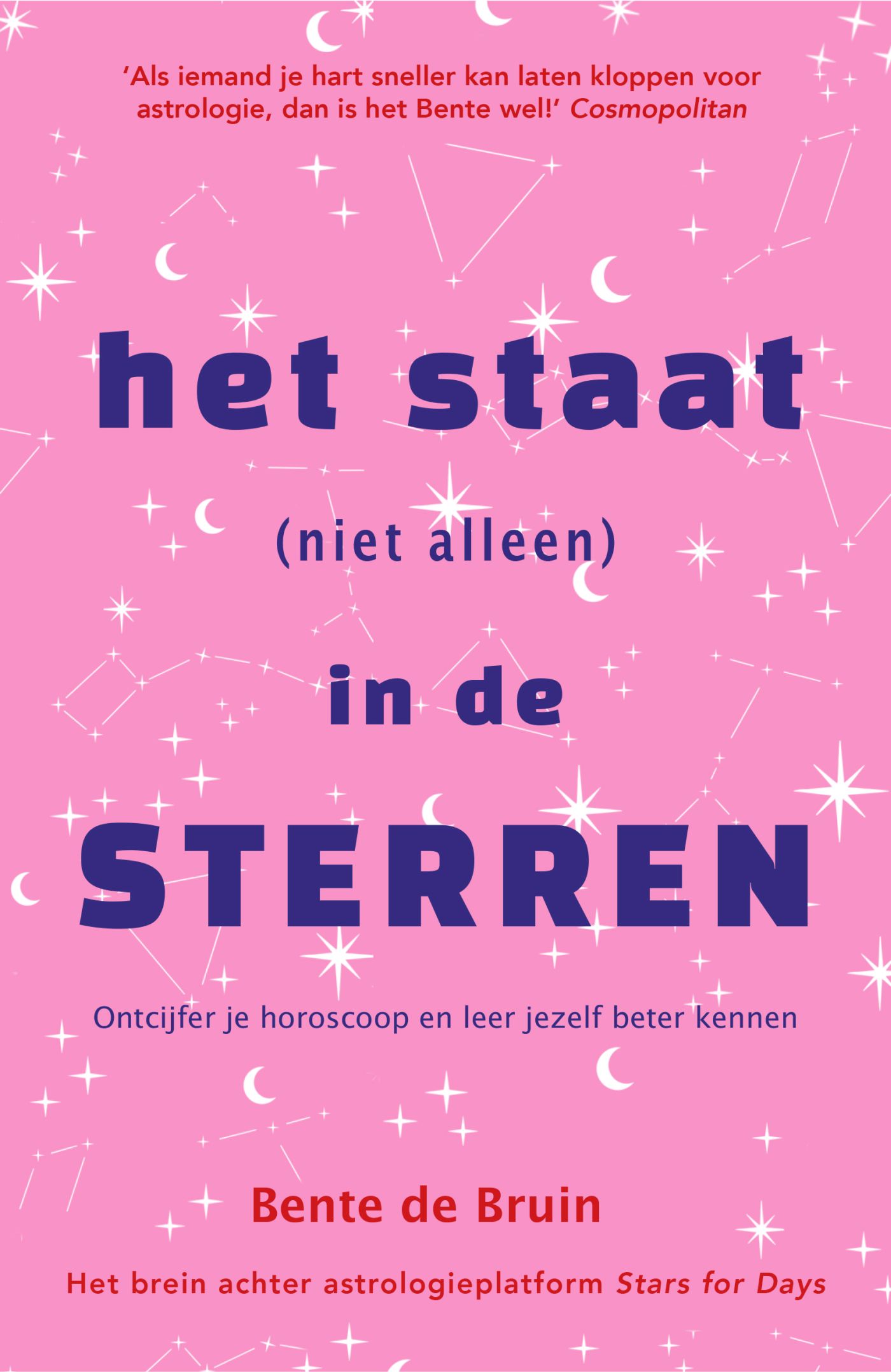 Omslag van Het staat (niet alleen) in de sterren