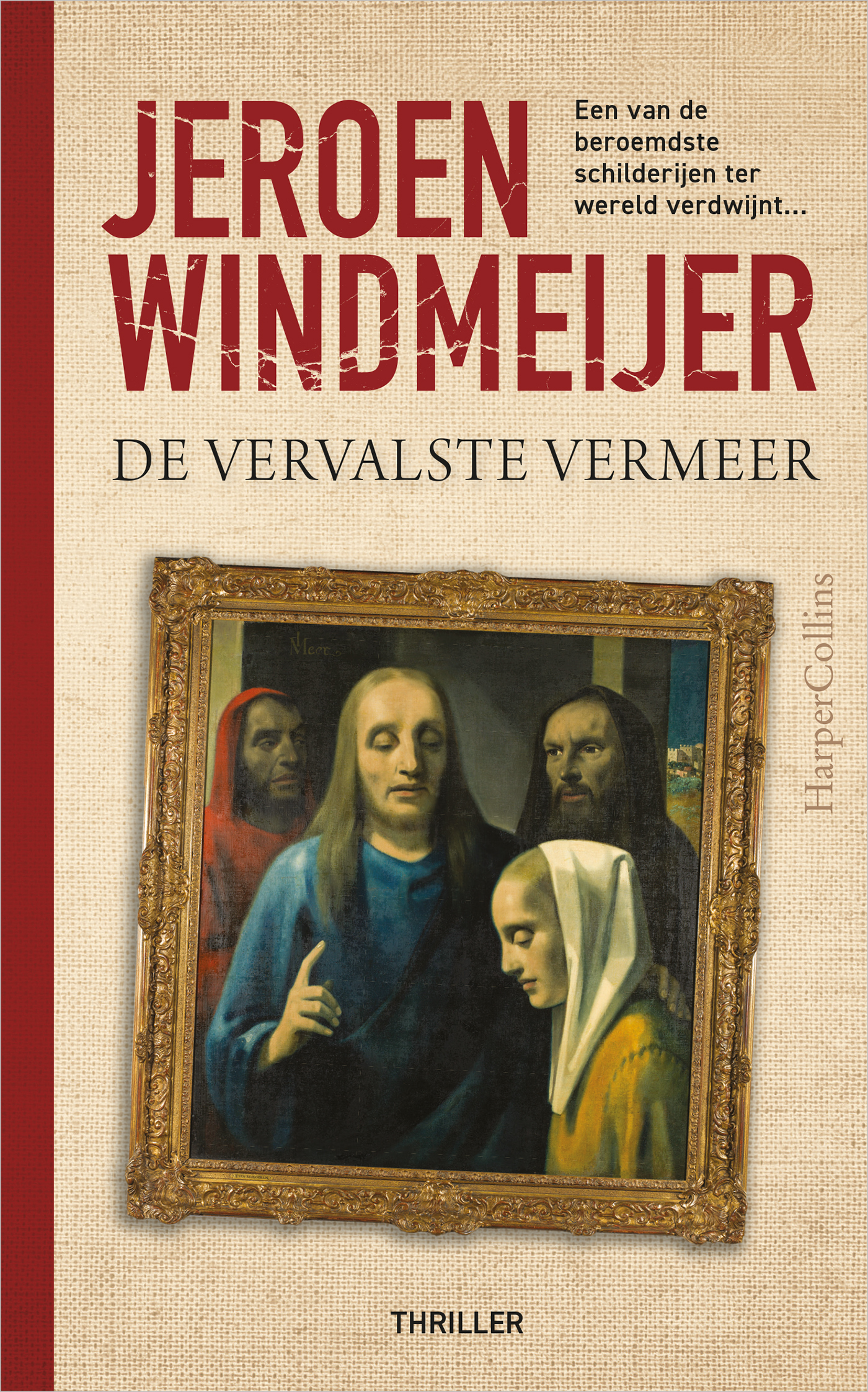 Omslag van De vervalste Vermeer