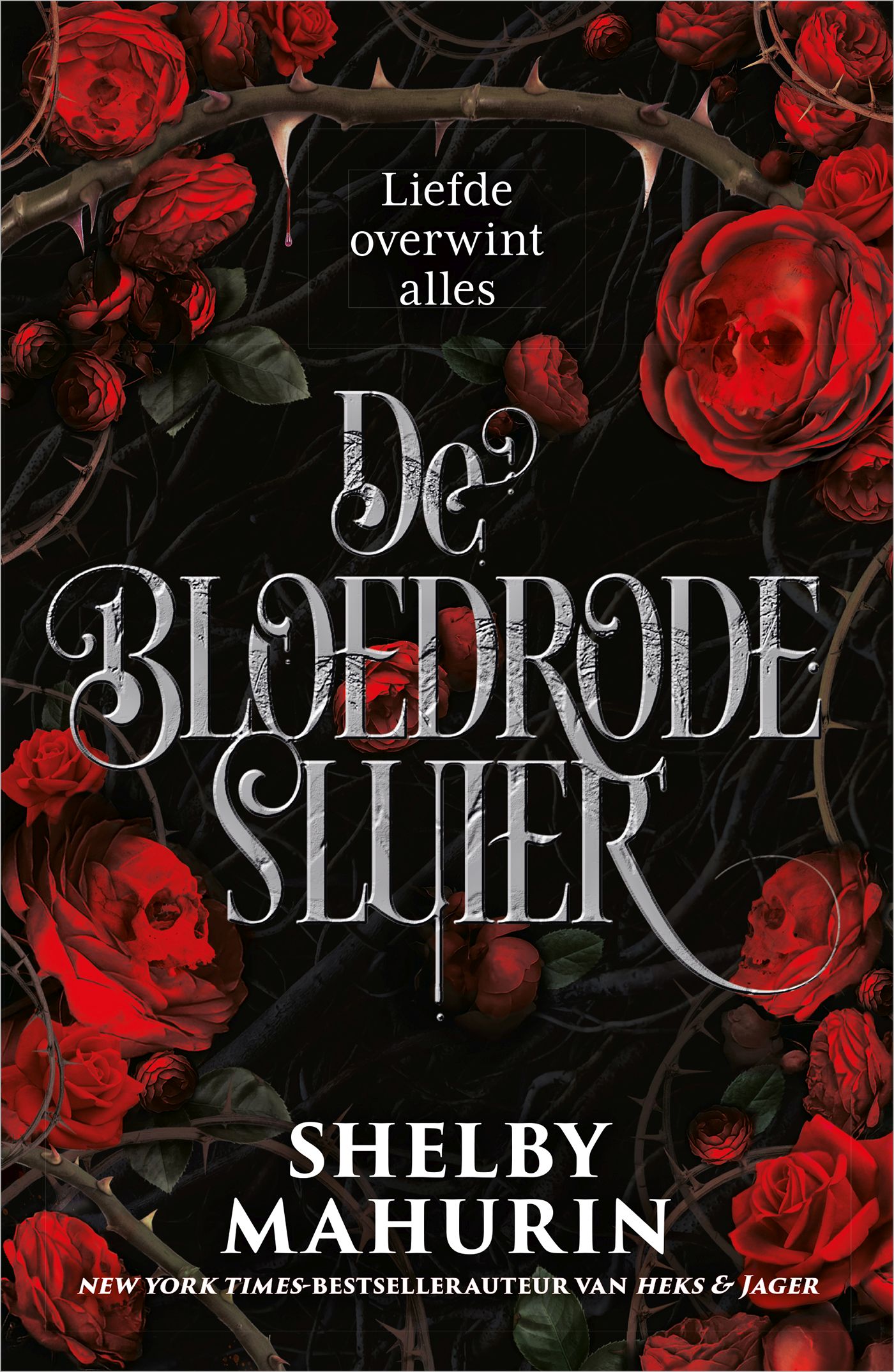 Omslag van De bloedrode sluier