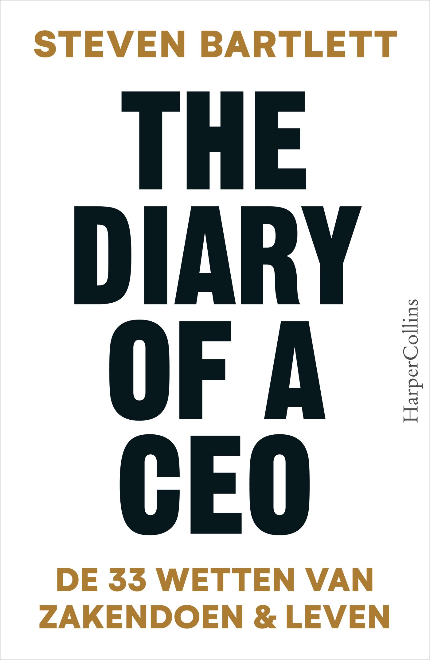Omslag van The Diary of a CEO