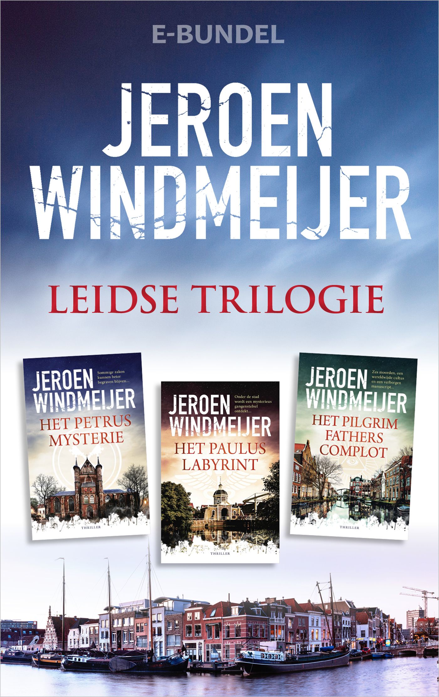 Omslag van De Leidse trilogie