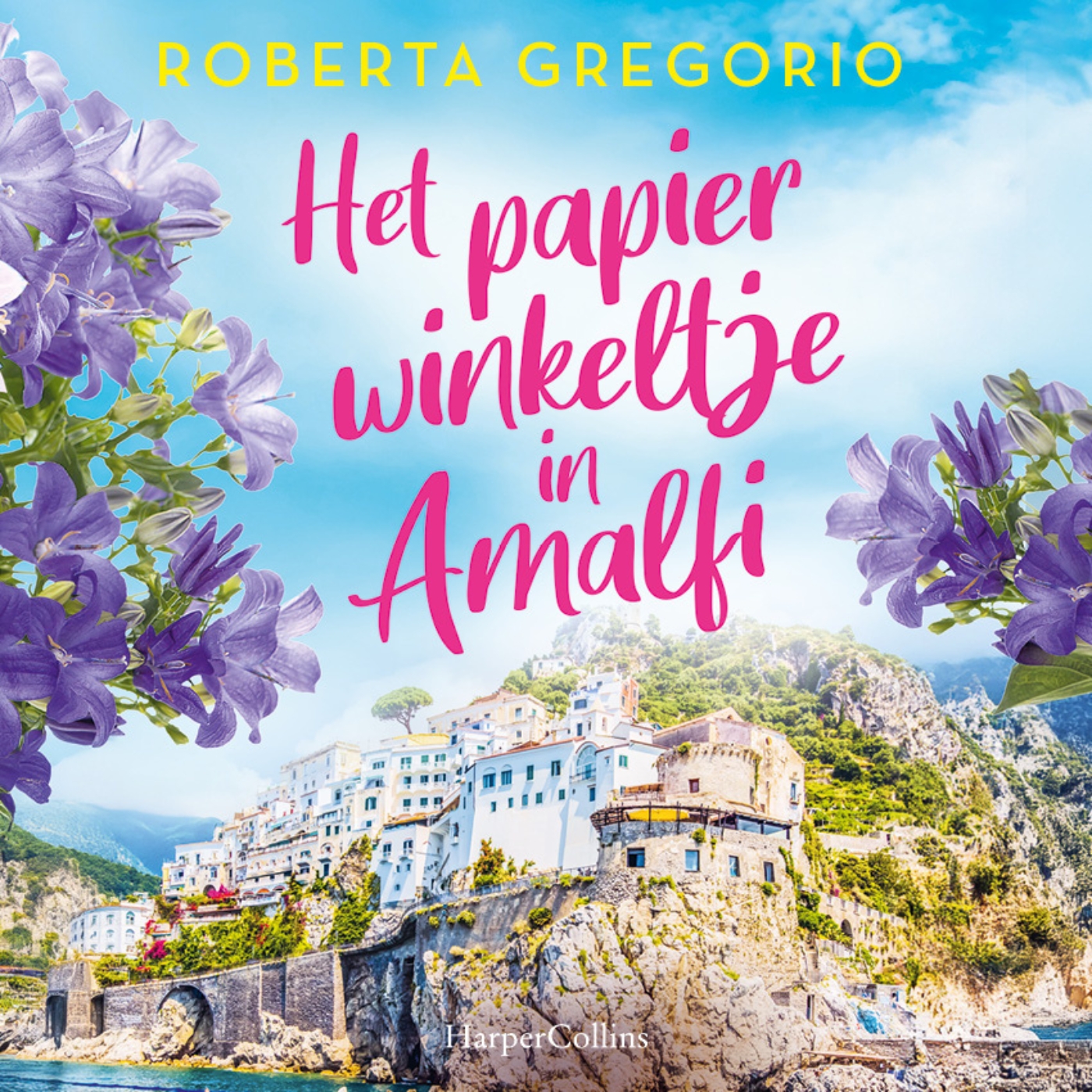 Omslag van Het papierwinkeltje in Amalfi