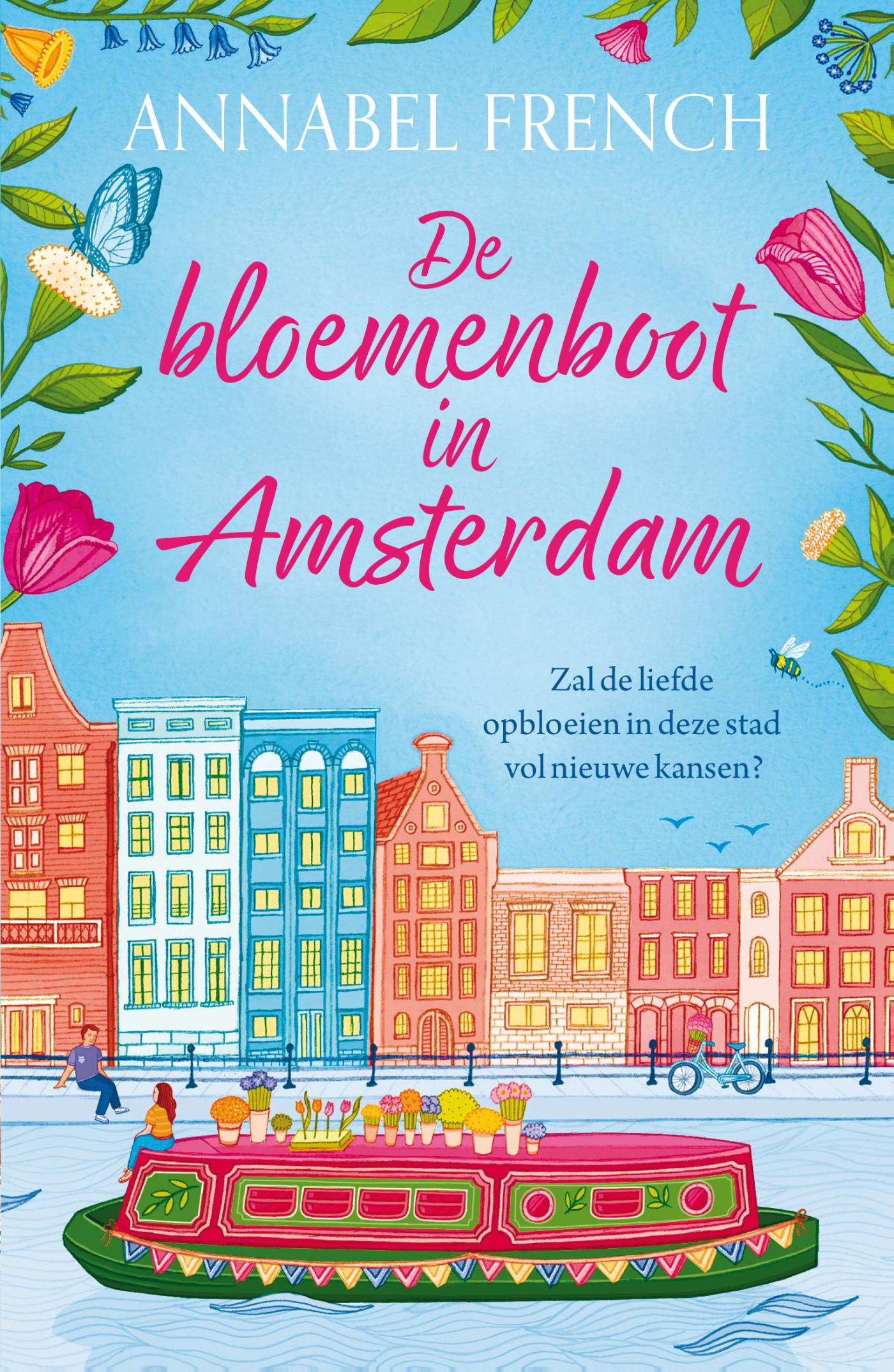 Omslag van De bloemenboot in Amsterdam