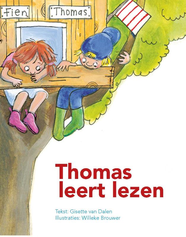Omslag van Thomas leert lezen