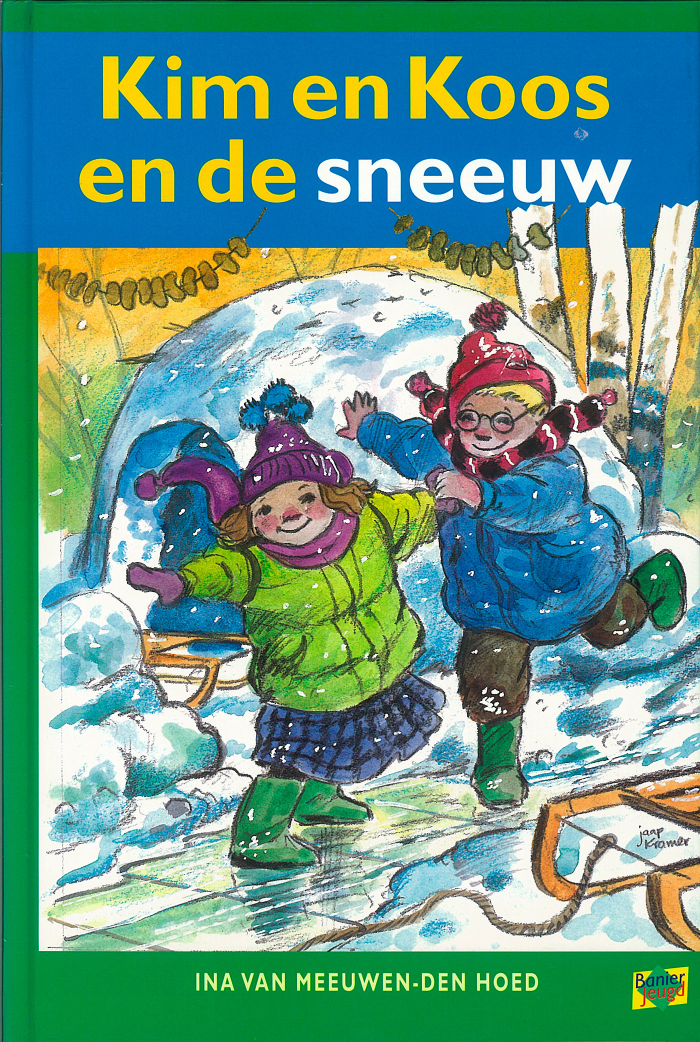 Omslag van Kim en Koos en de sneeuw