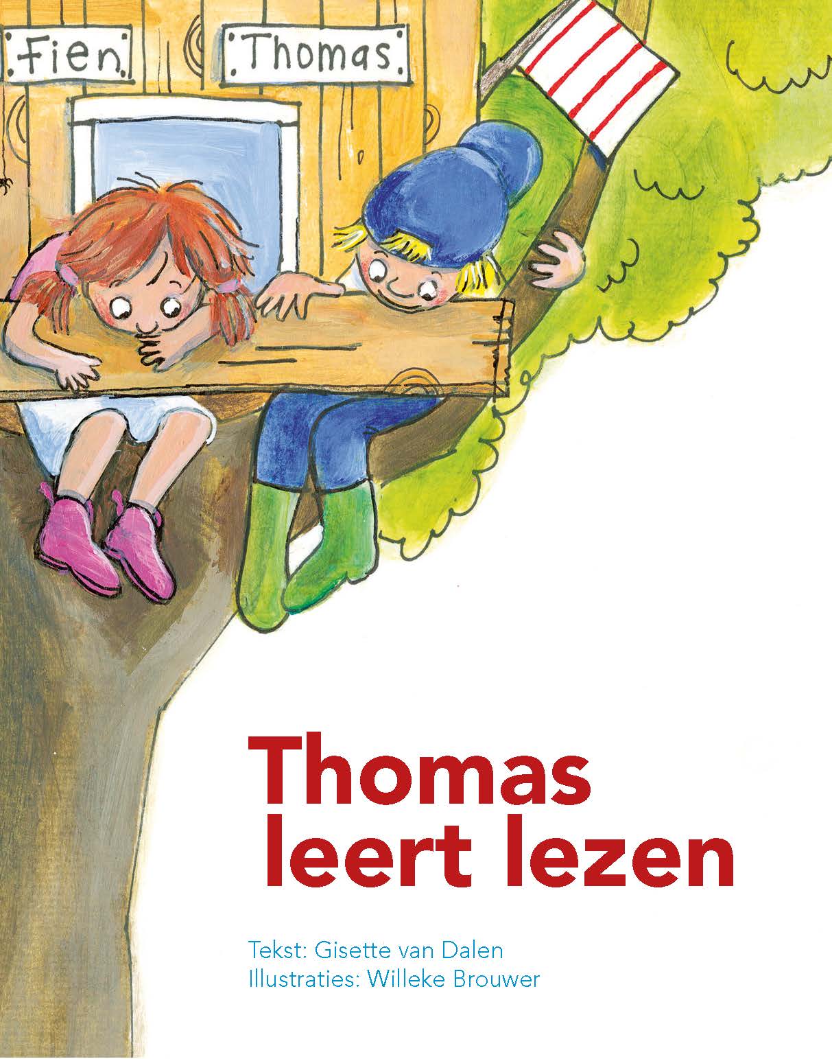 Omslag van Thomas leert lezen