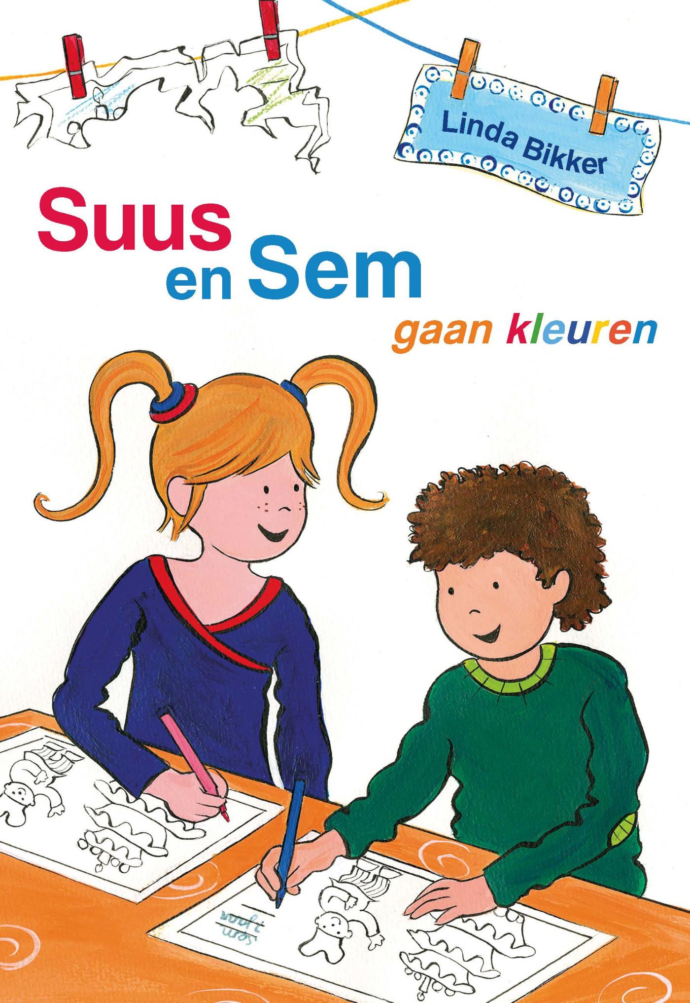 Omslag van Suus en Sem gaan kleuren