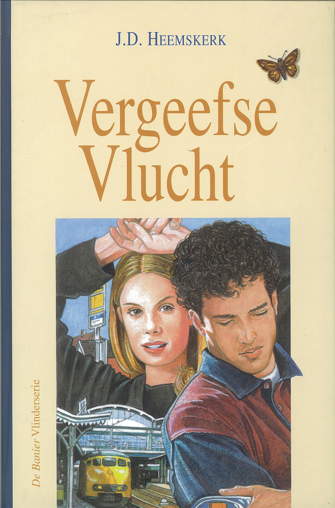Omslag van Vergeefse vlucht