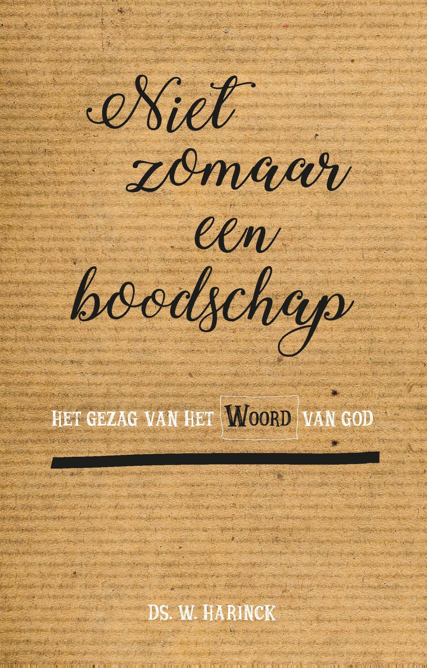 Omslag van Niet zomaar een boodschap