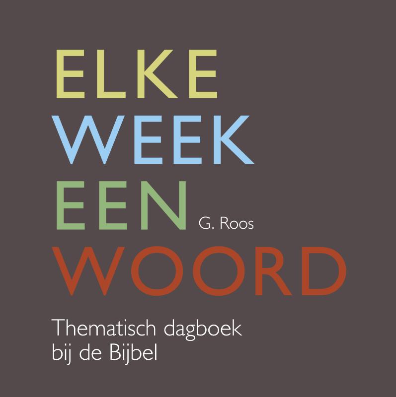 Omslag van Elke week een woord