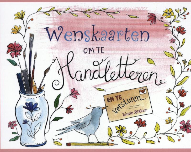Omslag van Wenskaarten om te handletteren en te versturen