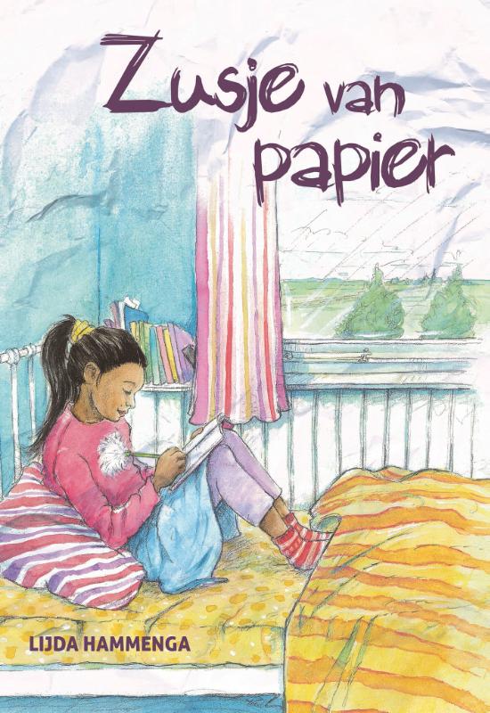 Omslag van Zusje van papier