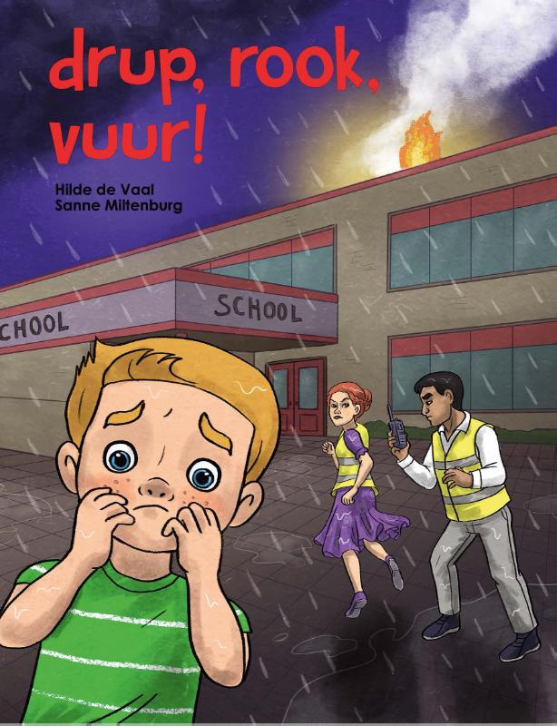 Omslag van Drup, rook, vuur