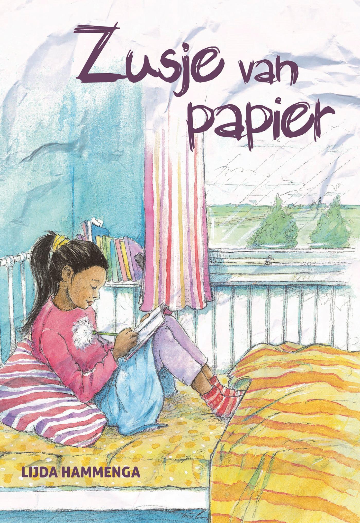 Omslag van Zusje van papier