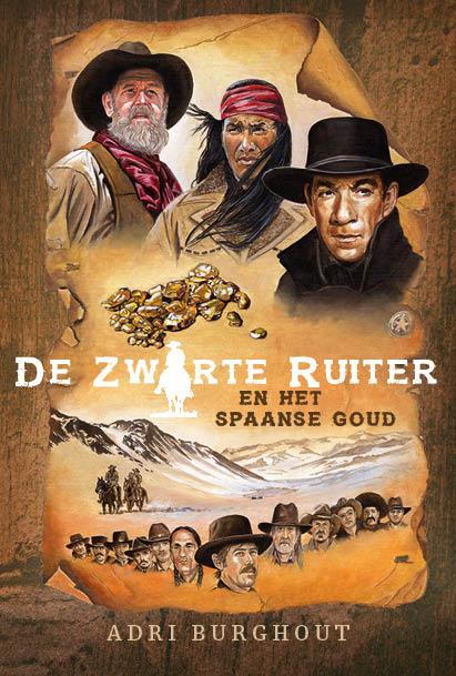 Omslag van De zwarte ruiter en Spaans goud